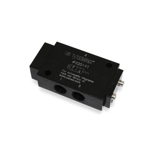 Velvac 3 Way Valve, Rmt Air Pilot, Spring Ret 320191 - main